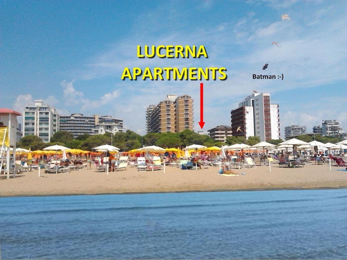Lucerna Apartments At Sabbiadoro Beach Линьяно-Саббьядоро Экстерьер фото